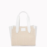 Mini Wicker Bag Beyaz