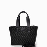 Mini Wicker Bag Siyah