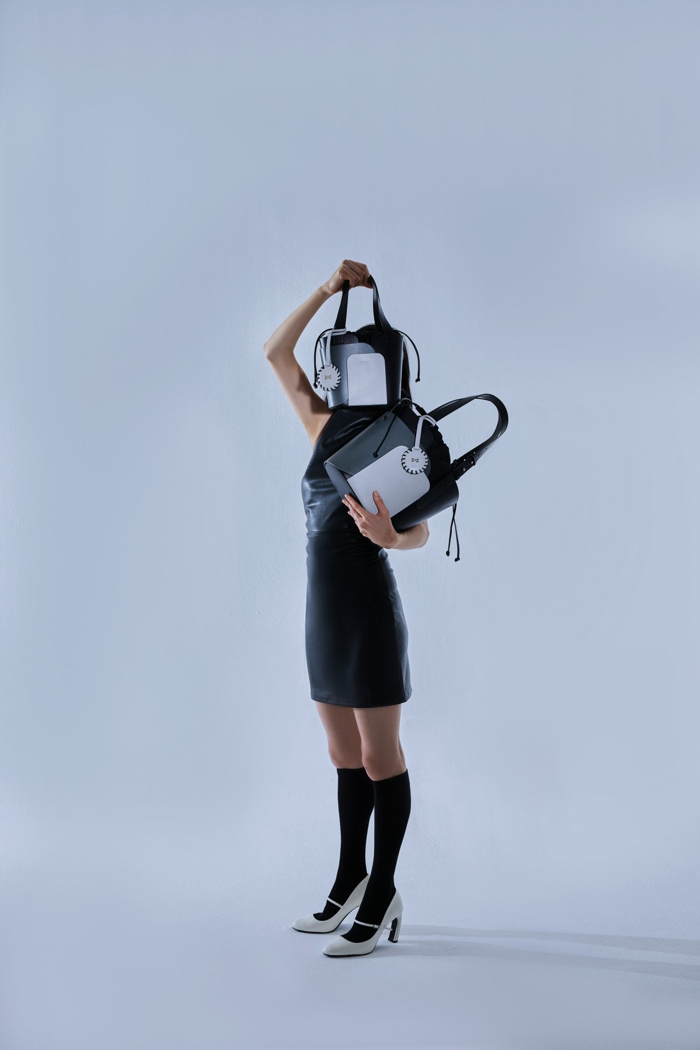 Mini Noa Bag Mavi - Küçük Deri Kadın Çanta | Myall – Myall Türkiye