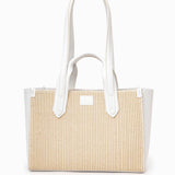 Wicker Bag Beyaz